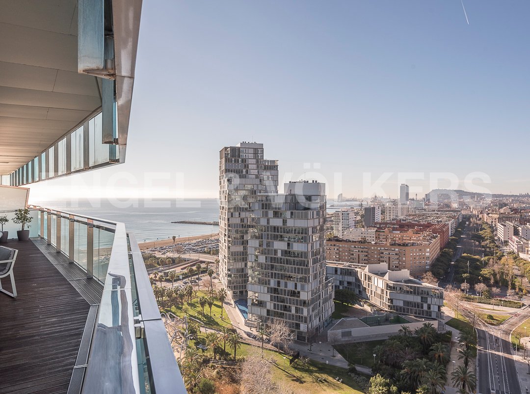 Luxury Seafront Apartment In Barcelona, Catalonia, Spain For Sale