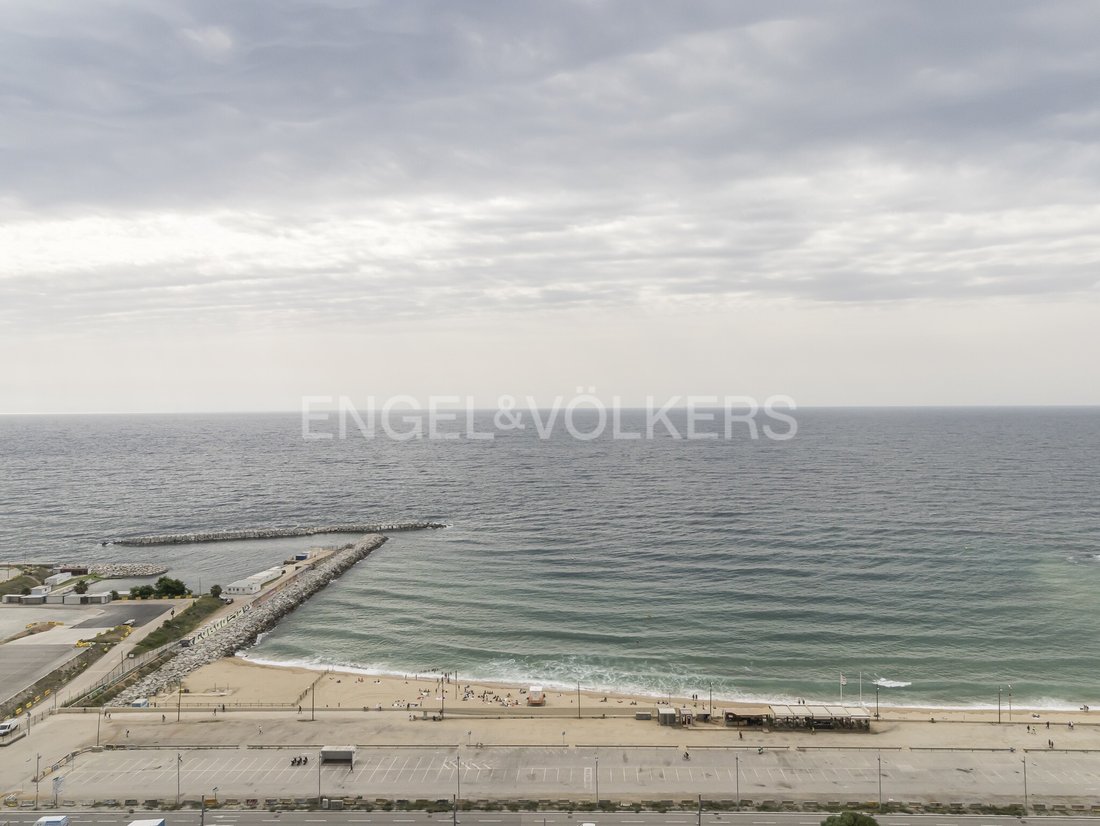 Amazing Sea Front Apartment In Barcelona, Catalonia, Spain For Sale