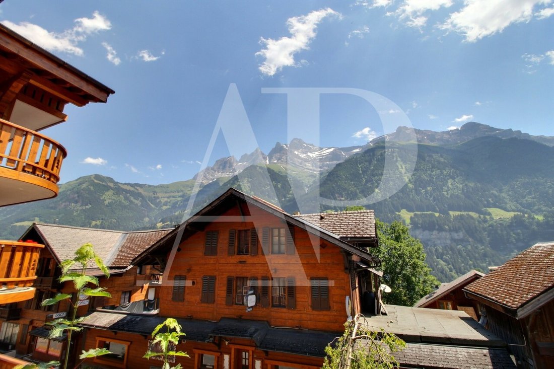 2 Buildings For Sale In The Heart Of Champéry In Champéry, Valais