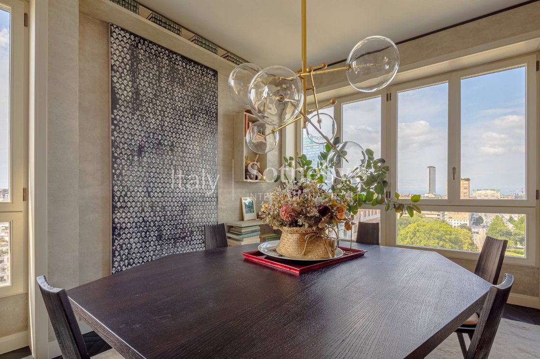 Luxurious And Panoramic Apartment In Milano, Italy For Rent (13137184)