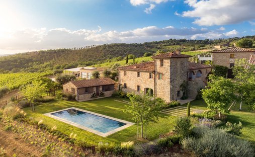 Farm Ranch in Gaiole in Chianti, Tuscany, Italy 1