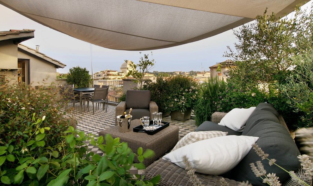 Image showcasing Luxurious Charming Penthouse In The Heart Of Rome In Rome, Lazio, Italy ...