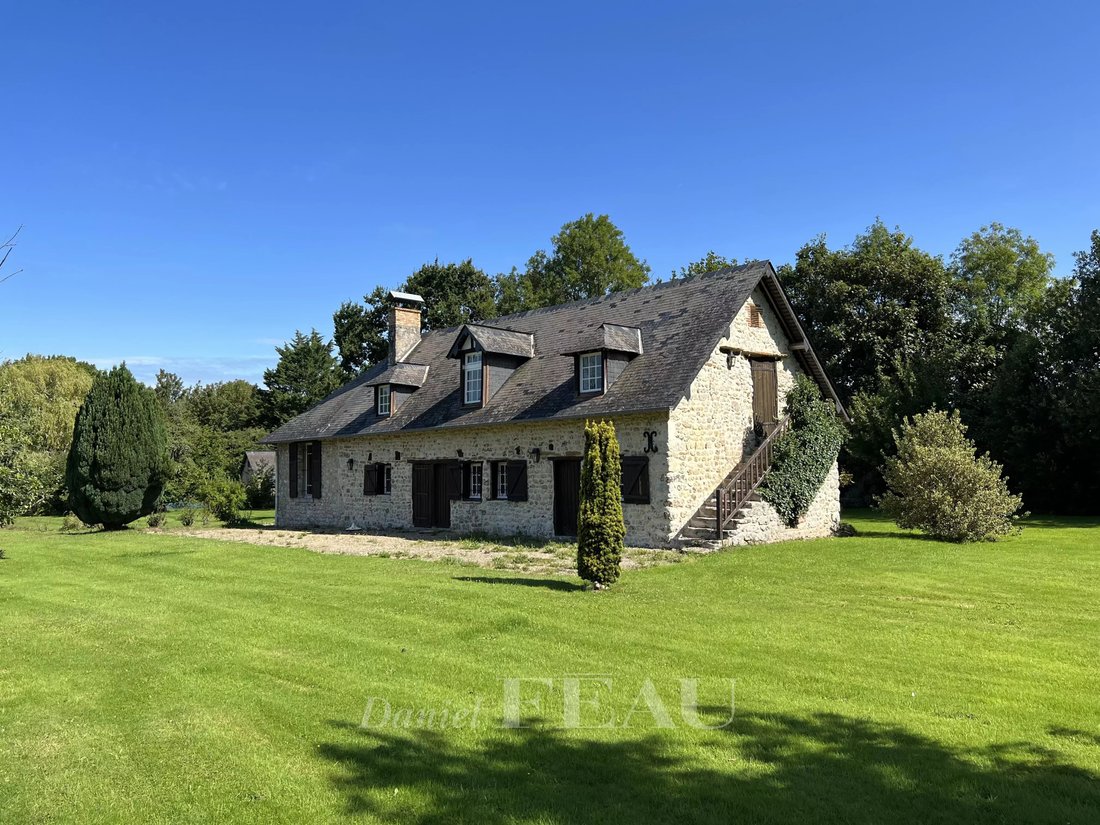 A Superb Manor House Set In 3.7 Hectares In Trouville Sur Mer, Normandy
