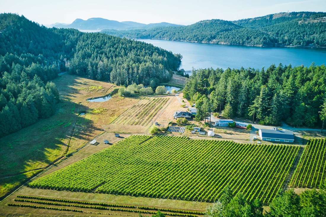 The Point House Estate In Pender Island, British Columbia, Canada For