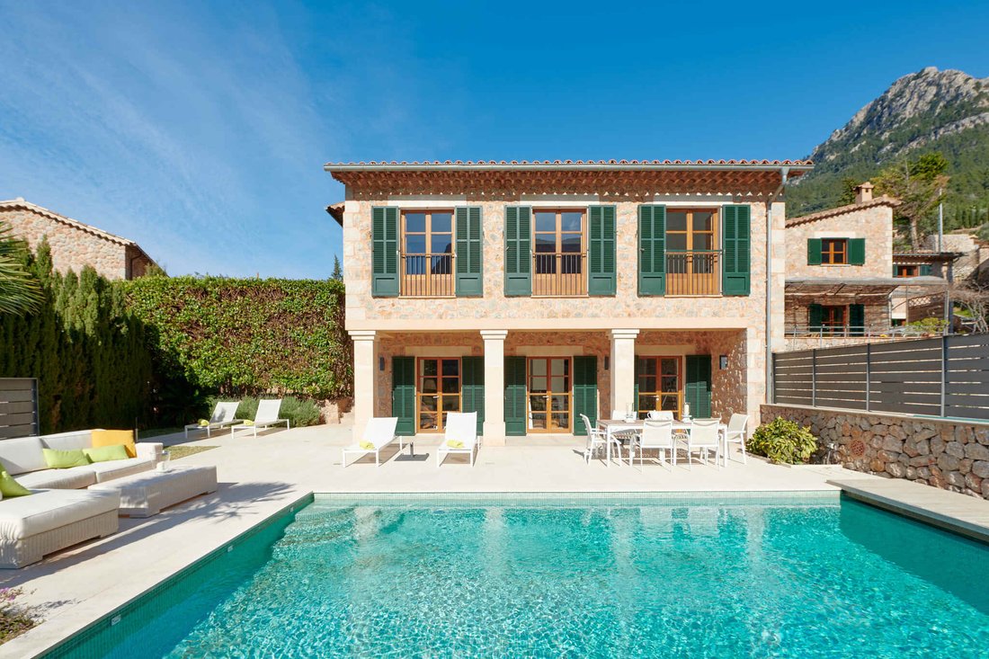 A Modern Home In Deia With Mountain Views And In Deià, Balearic Islands