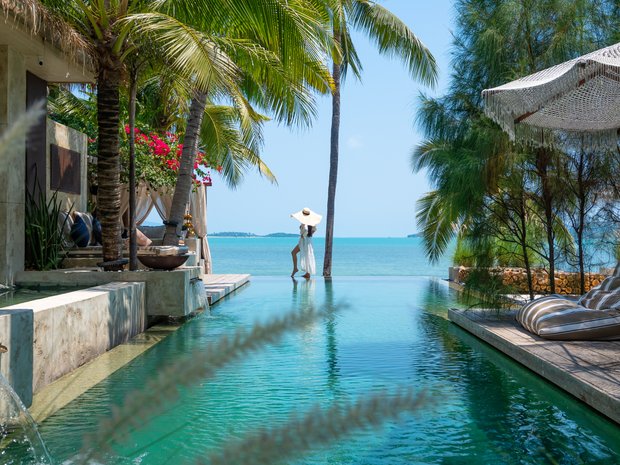 Luxury Seafront Villas For Rent In Bo Put, Koh Samui, Surat Thani ...