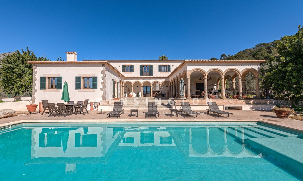 Bunyola Country House In Caubet, Balearic Islands, Spain For Sale