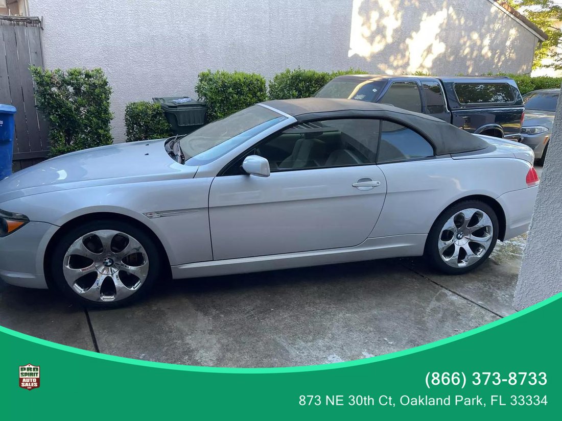 2005 Bmw 6 Series In Oakland Park, Fl, United States For Sale