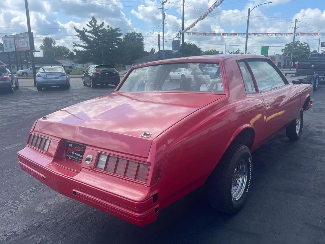 1978 Chevrolet Monte Carlo In Henderson, Ky, United States For Sale
