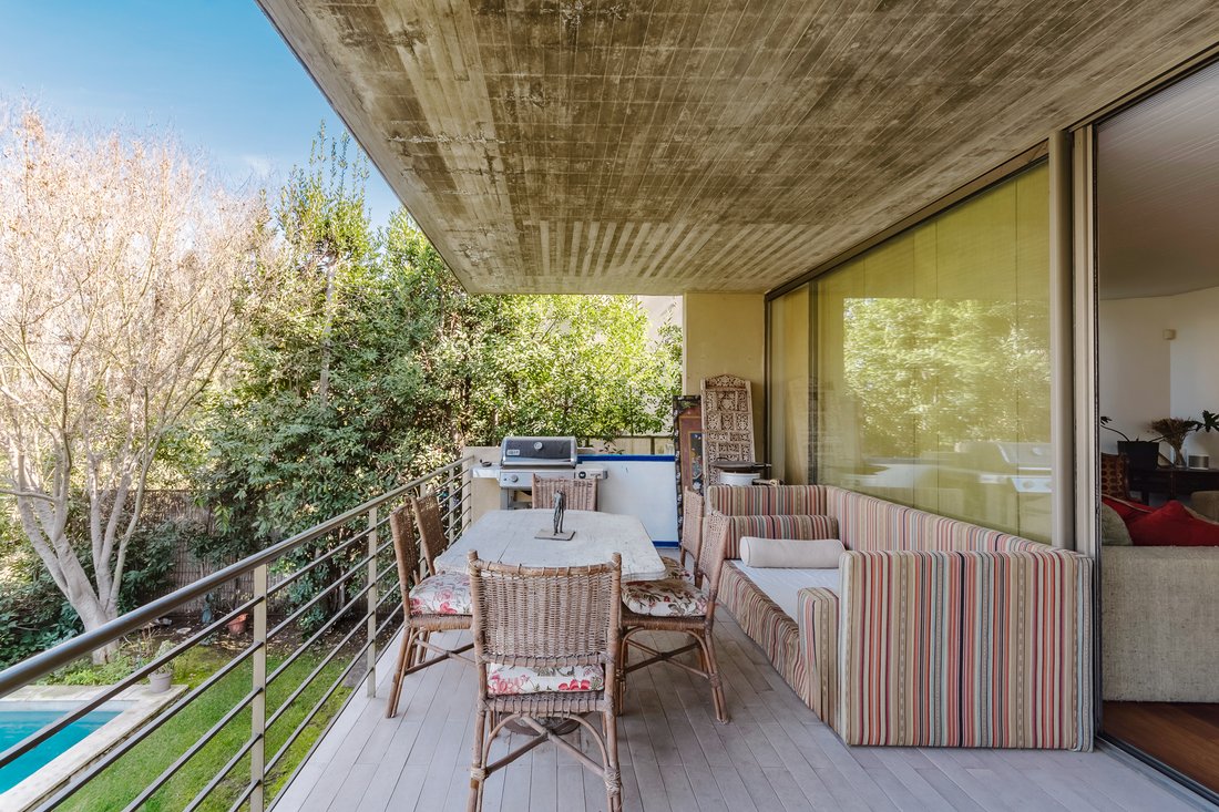 Mediterranean Style House With In Santiago, Santiago Metropolitan