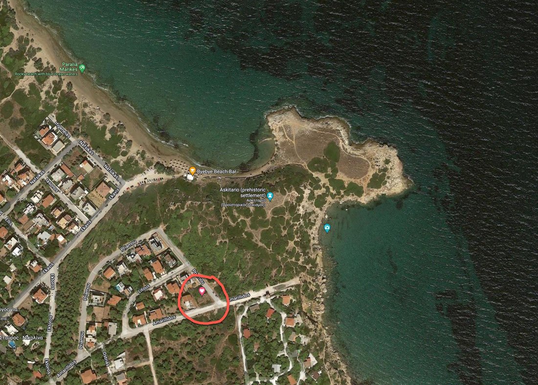 Plot With A Building Permition In Porto Rafti, Greece For Sale (13172155)