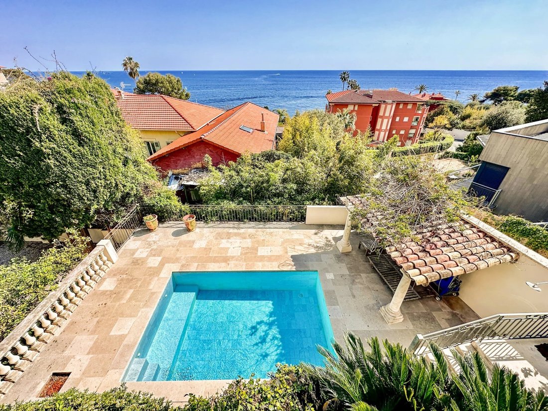 Cap D'ail House In Cap D'ail, Provence Alpes Côte D'azur, France For