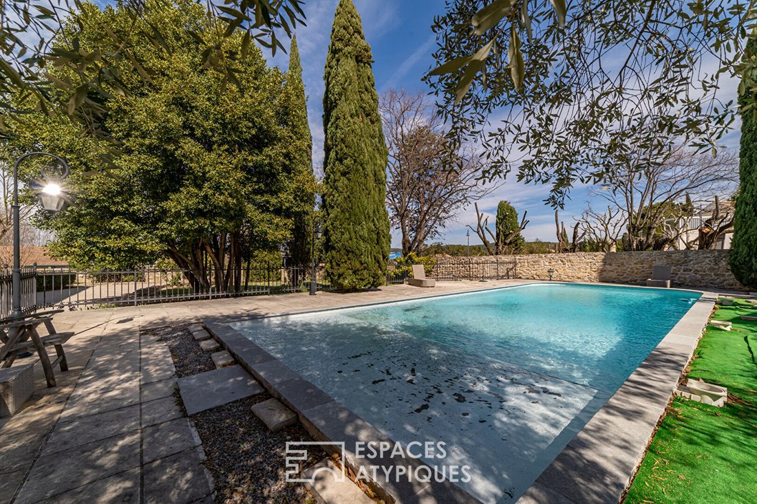 Remarkable 19th Century Mansion With Park And Pool En Nimes, Occitania ...