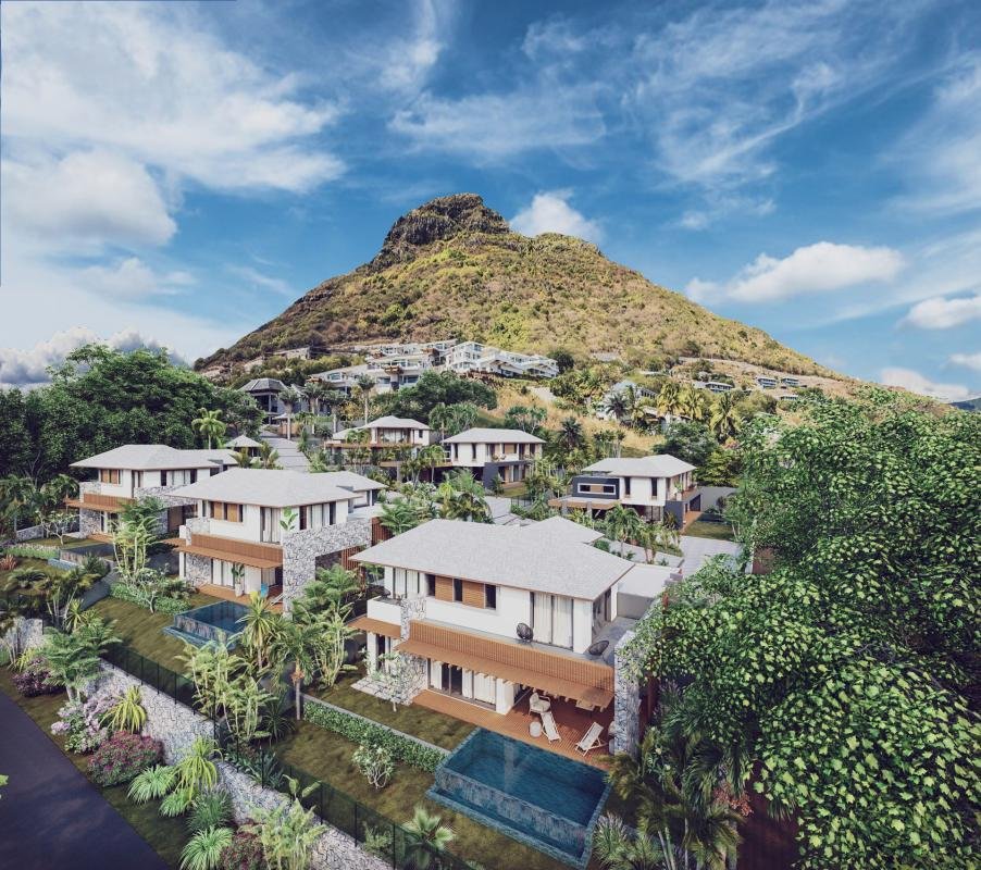 Luxury Villa With Ocean View For Sale In A In Rivière Noire District, Mauritius For Sale (13173386)