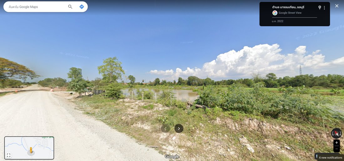 Land For Sale On The Road Along The Railway In Sattahip, Chon Buri