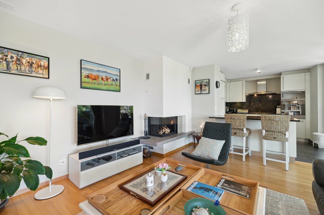 Modern Apartment With Lake View In Lutry, Vaud, Switzerland For Sale