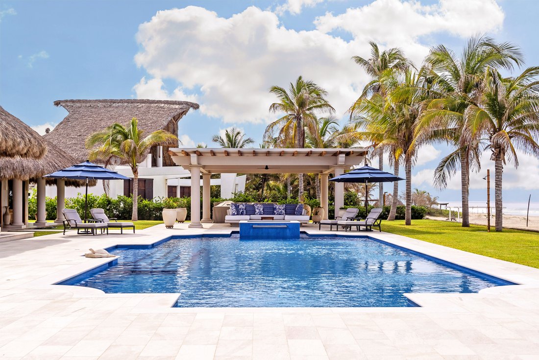 Casa Palmarena, Puerto Escondido In Los Naranjos, Oaxaca, Mexico For