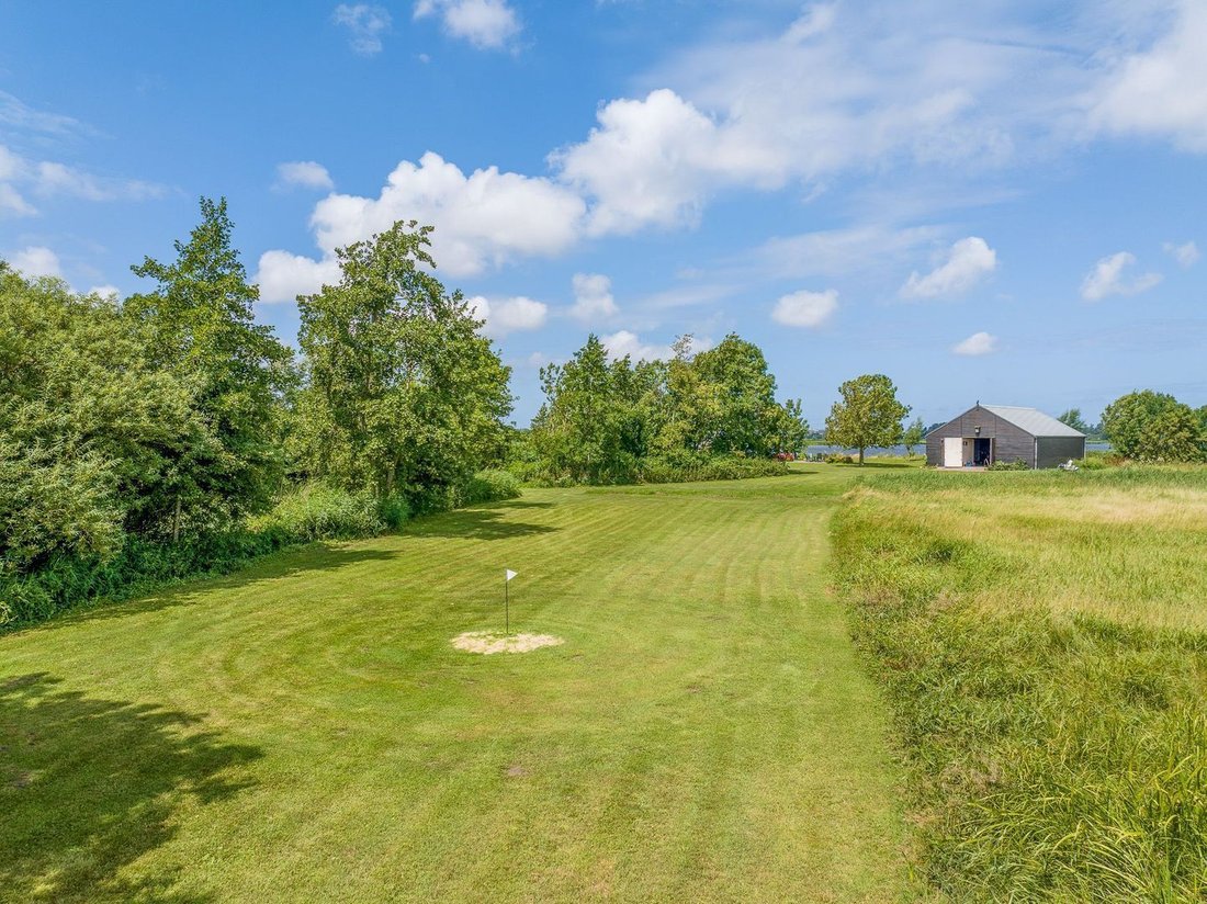 Your Own Unique Island, With Villa In In In Warmond, South Holland