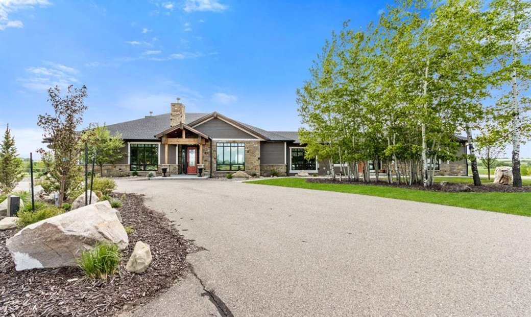 Stunning Custom Built Bungalow Offers Breathtaking In Madden, Alberta