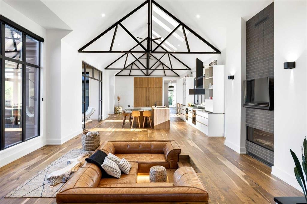 Organic Modern Luxury Bungalow In De Winton, Alberta, Canada For Sale