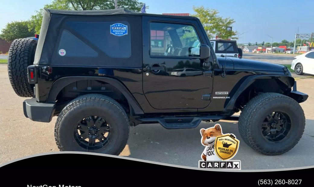 2014 Jeep Wrangler In Muscatine, Ia, United States For Sale (13178391)