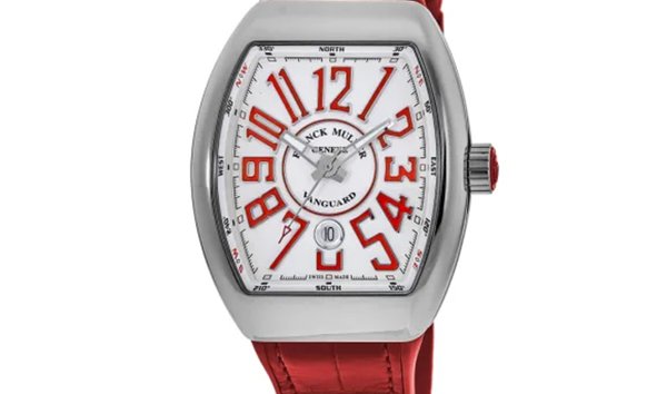 Franck Muller Vanguard Automatic 45mm White V 45 SC DT AC RG Men's Watch (13204511)