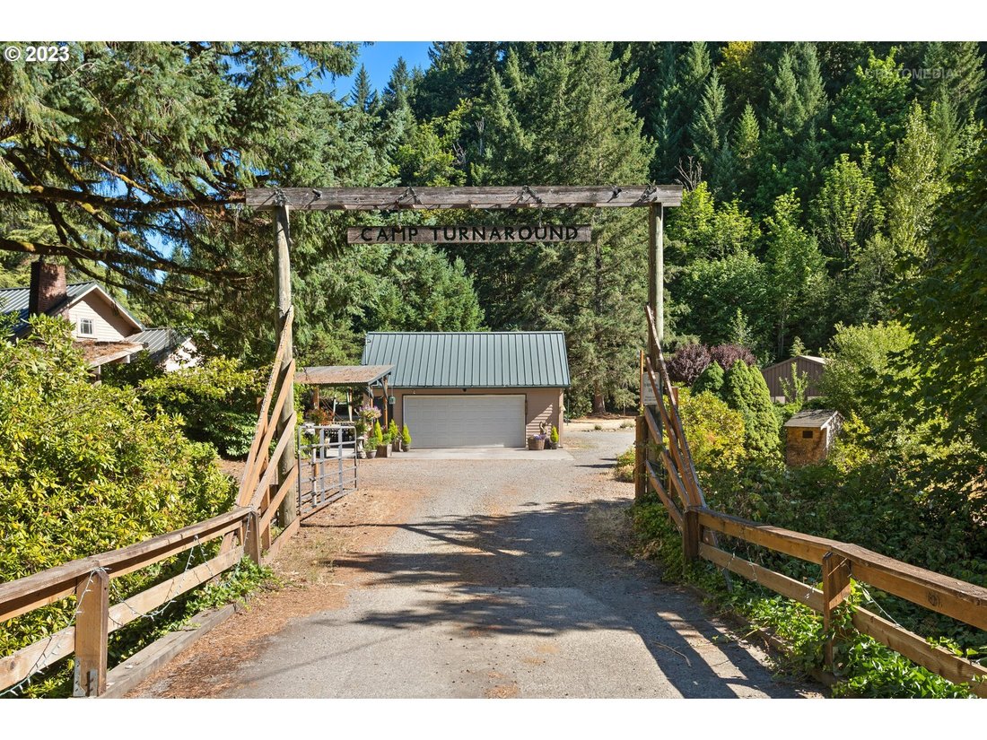 24 Acre Oasis With Two Homes In Gales Creek, Oregon, United States For