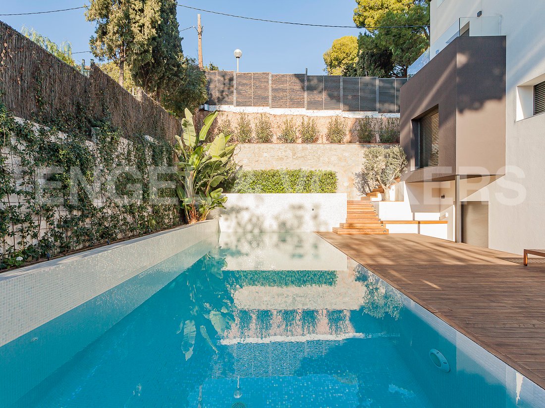 Incredible Restored House In Pedralbes In Barcelona, Catalonia, Spain