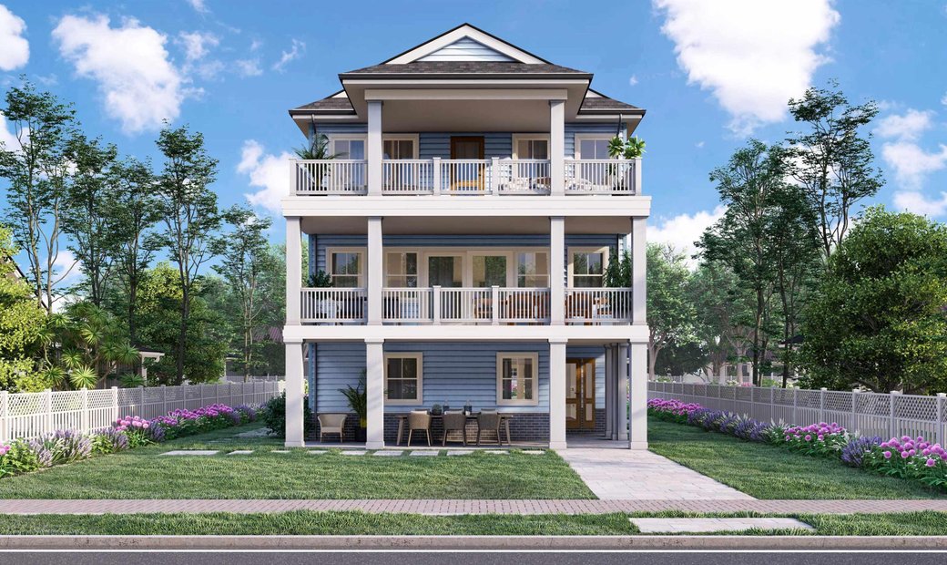 New Construction In Ocean In Ocean City, New Jersey, United