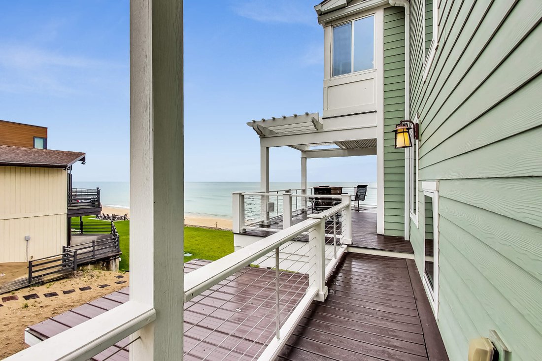 Tastefully Designed Lakefront Home In Beverly Shores, Indiana, United