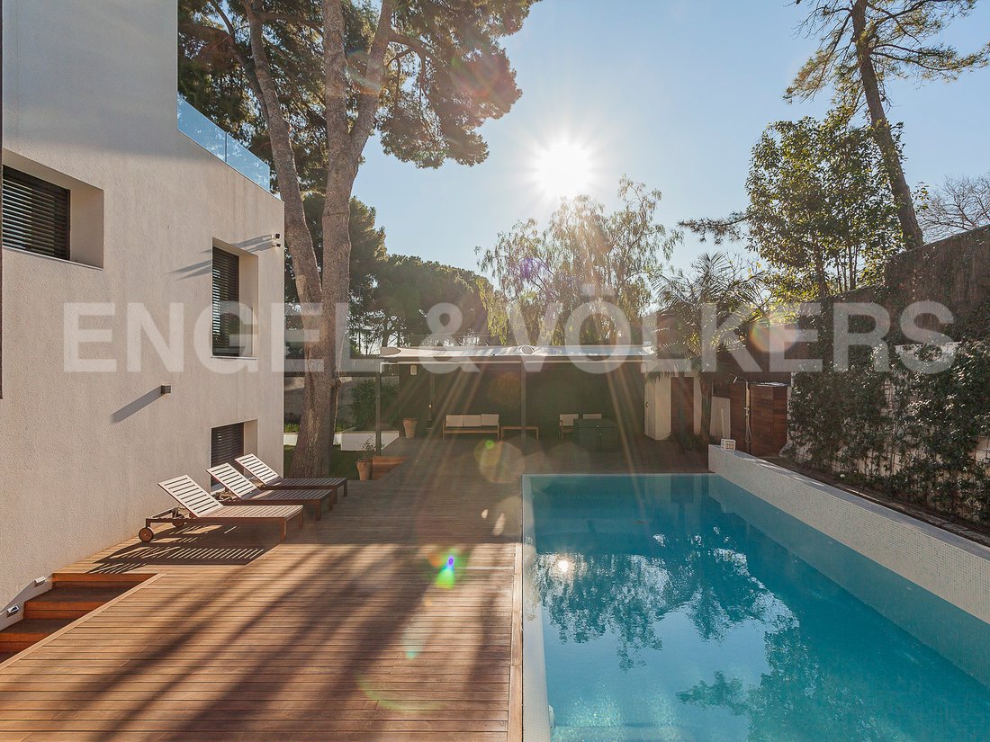 Incredible Restored House In Pedralbes In Barcelona, Catalonia, Spain