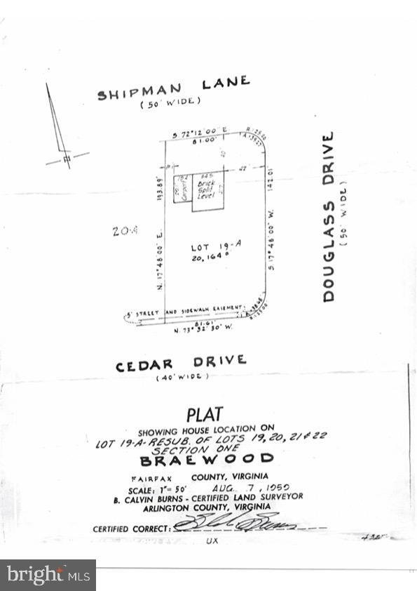 Mid Century Modern Home On A Wooded Lot In Mc Lean, Virginia, United