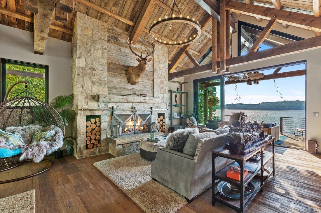 Northwest Luxury Meets Lake Contemporary In Harrison, Idaho, United