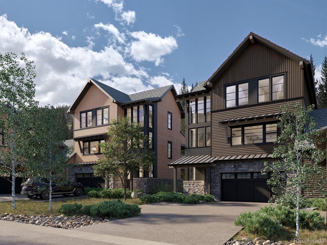 Innovative New Townhomes At The Base Of The In Dillon, Colorado, United