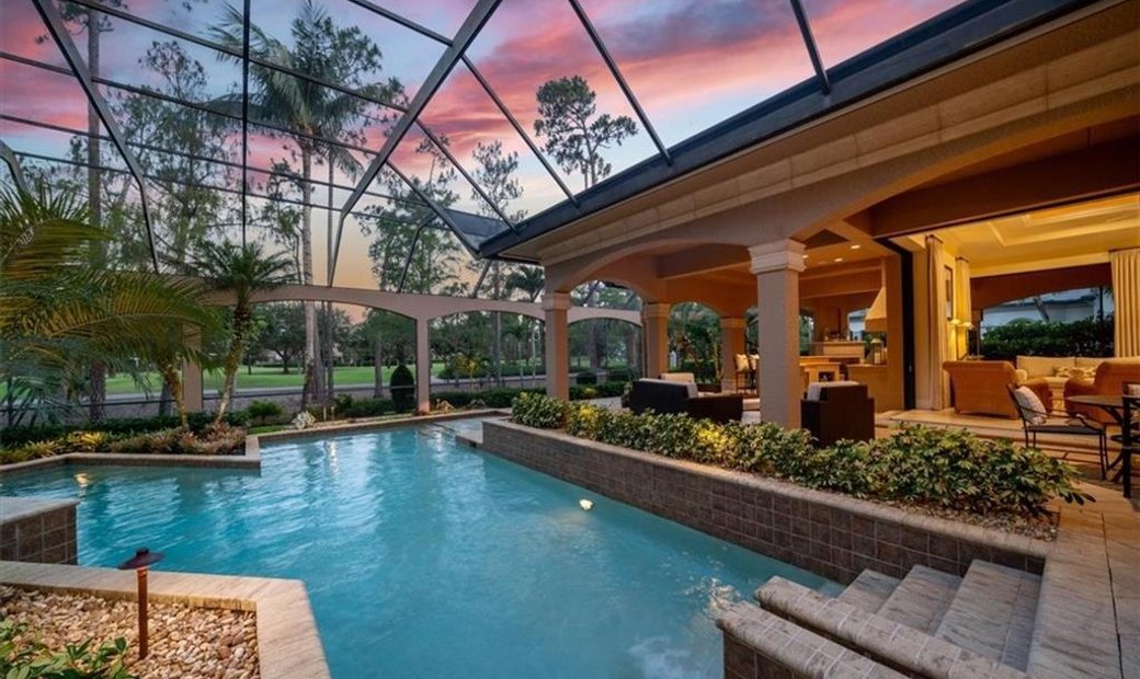 Florida Ranch Mansion Magnificent Sprawling Ranch Estate Home That Will In Naples, Fl, United ...