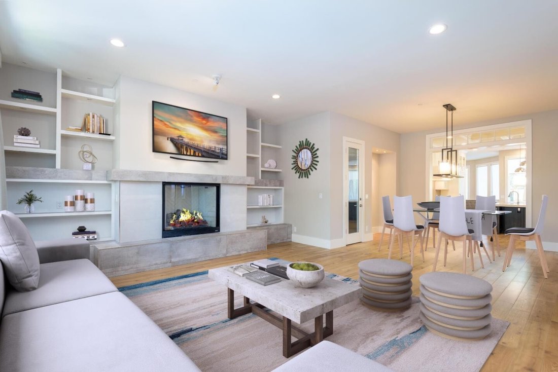 Light Filled Hamptons Style Home In In Emerald Hills, California