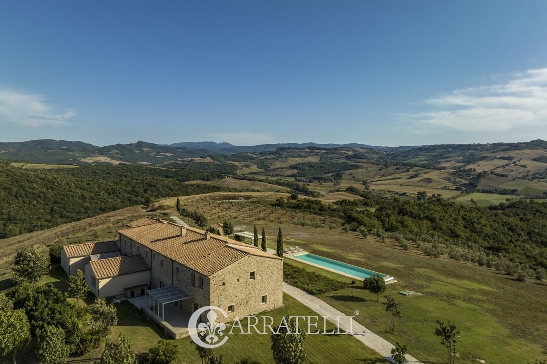 Charming Farmhouse With Land And Pool, Volterra In Tuscany, Italy For ...