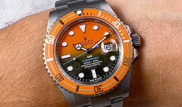Rolex DiW Submariner PERSIMMON (Retail:EUR 36990) (13217177)