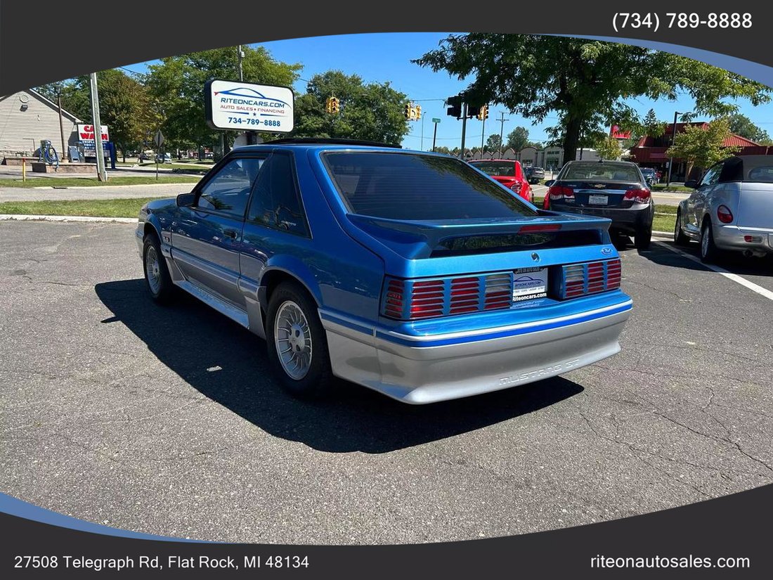 1988 Ford Mustang In Flat Rock, Mi, United States For Sale (13219875)