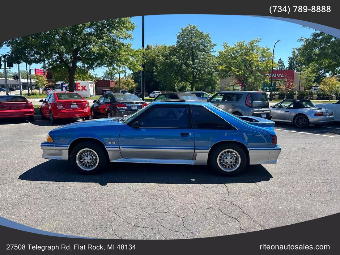 1988 Ford Mustang In Flat Rock, Mi, United States For Sale (13219875)