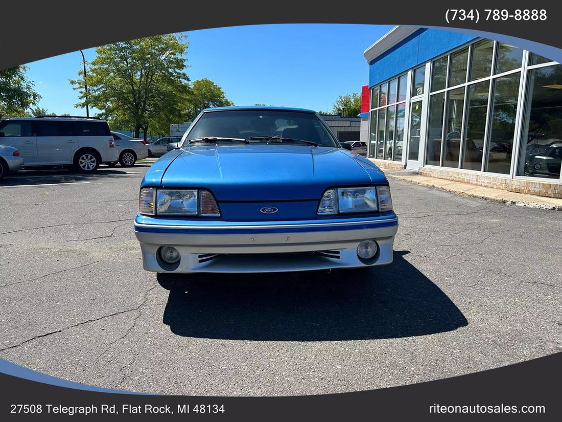 1988 Ford Mustang In Flat Rock, Mi, United States For Sale (13219875)