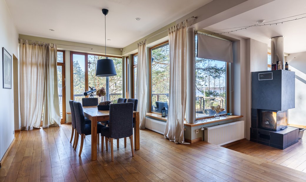 House On The Shore Of Mazais Baltezers In Alderi, Latvia For Sale