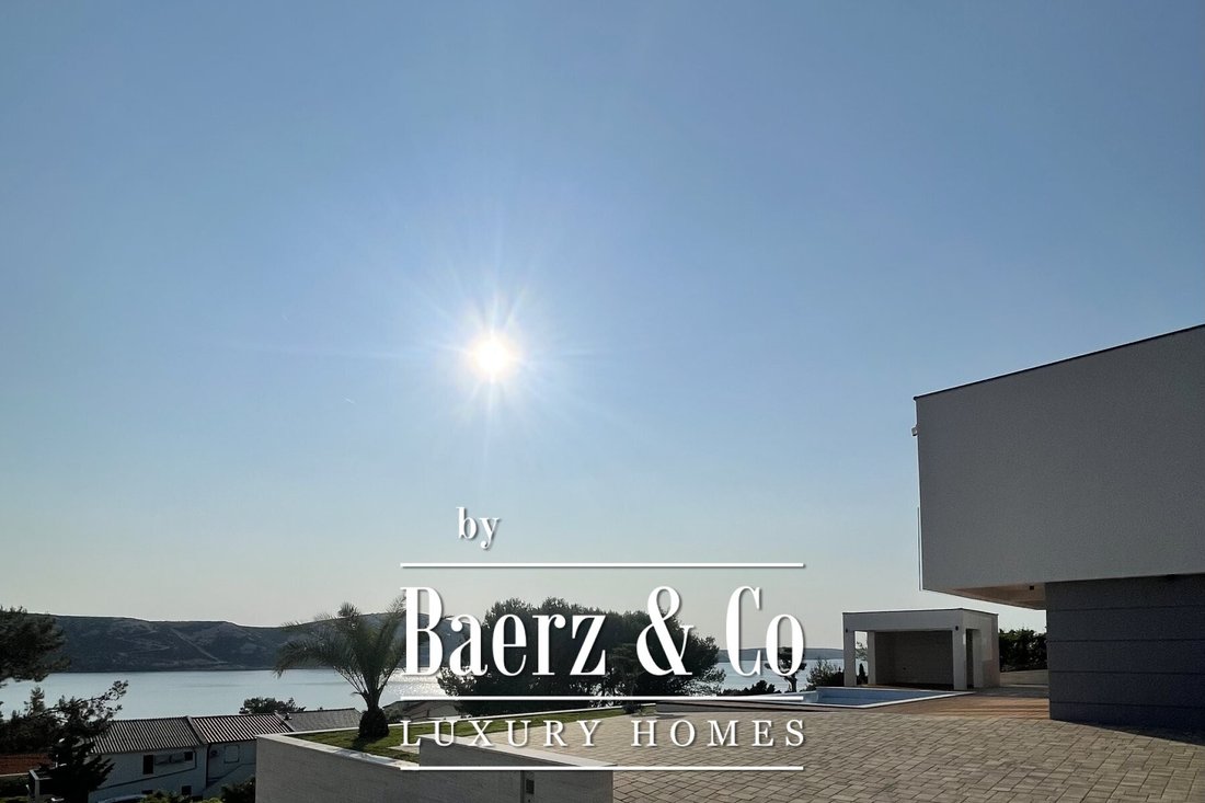 Pat, Stara Novalja, Luxury House With Sea In Kustići, Lika Senj County