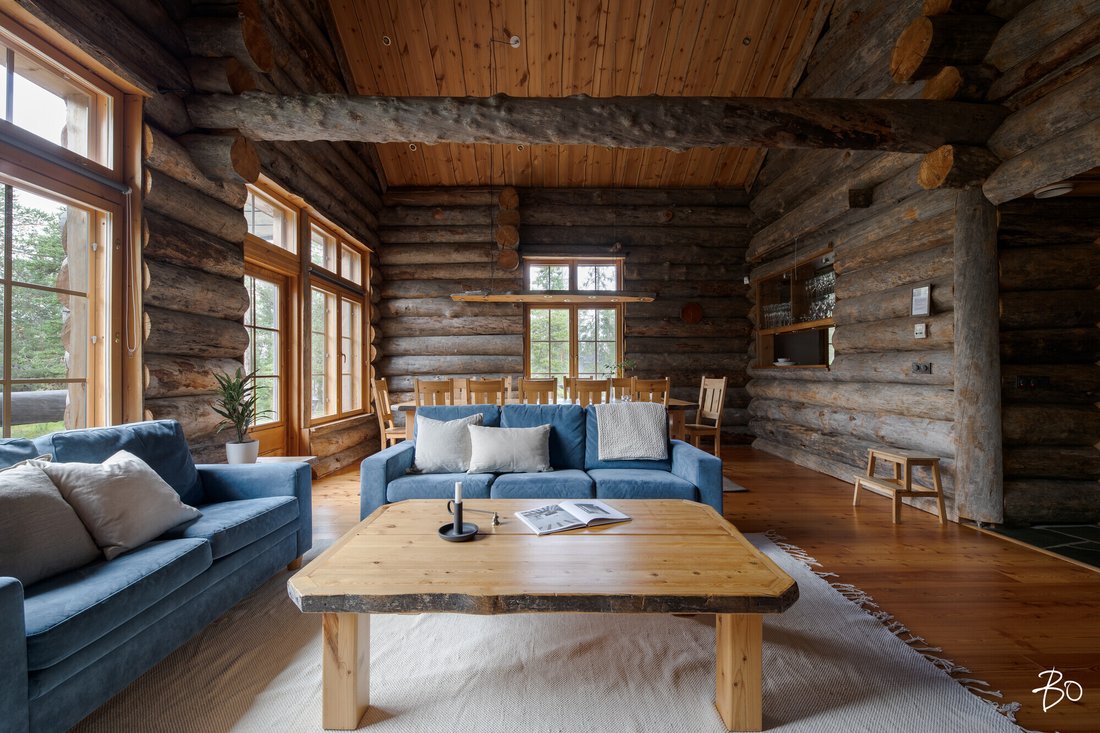 Log Villa 2 Apartments In Heart Of Ylläsjärvi Lapland In Lapland