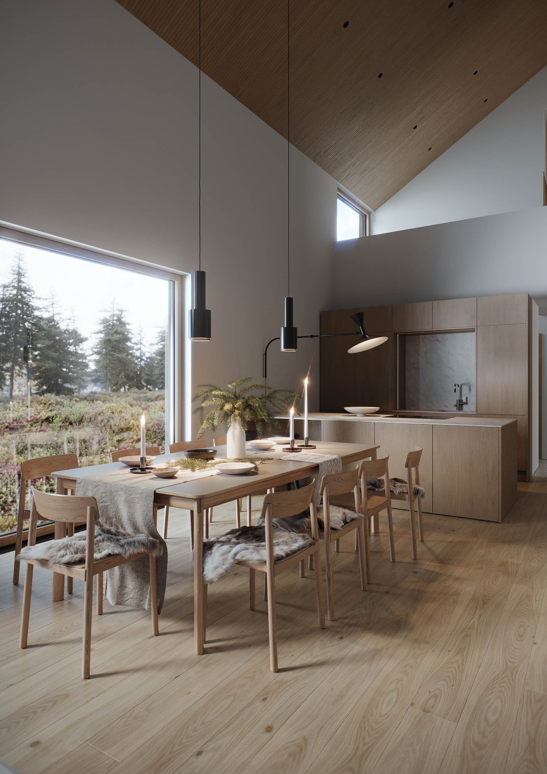 Detached Lapland Lakehouse 3 Br + K + Sauna, Outdoor In Lapland