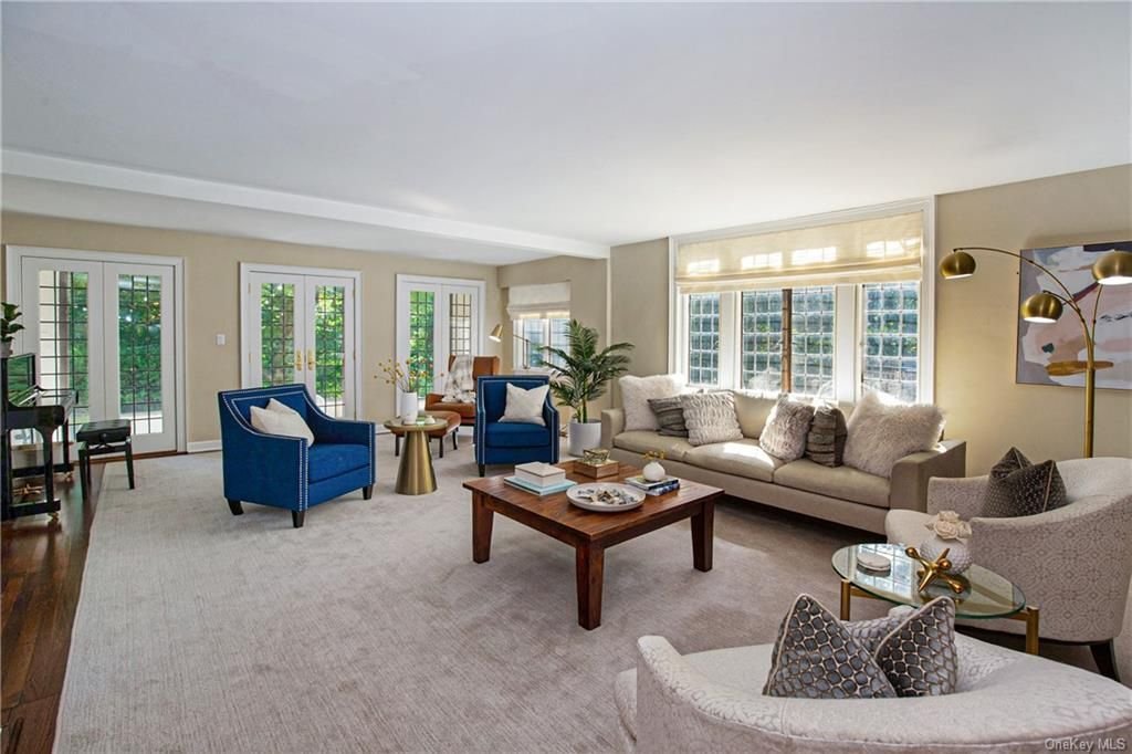 Magnificent Tudor Style Estate Outside In Scarsdale, New York, United