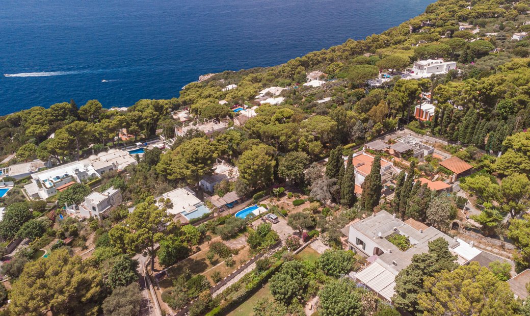 Luxury Residence In Anacapri’s Silvania Park In Anacapri, Campania