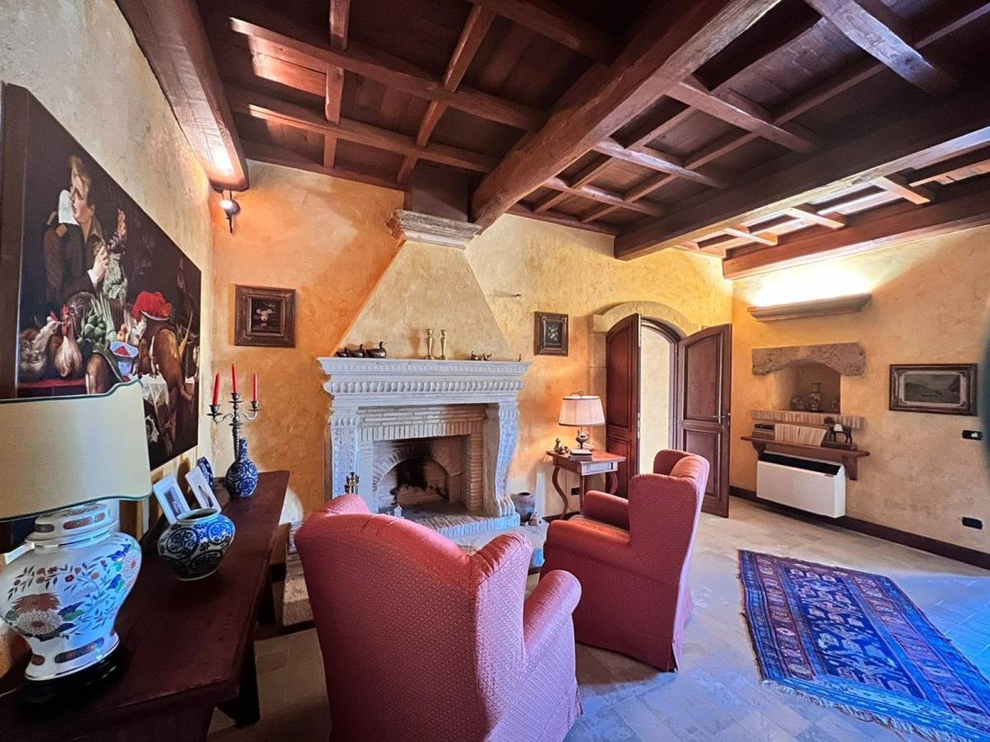 Elegant Country Estate With Olive Groves 90 Minutes From Rome In Lazio