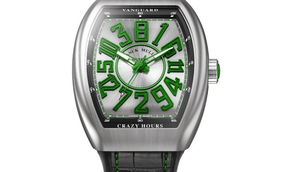 Franck Muller Vanguard V 45 CH AC VR Crazy Hours Green Numerals Men's watch (11616771)