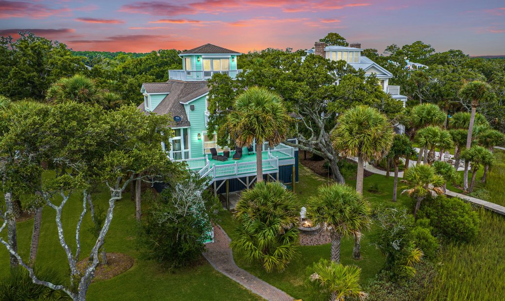 Beautiful Custom Home In The Hammocks In Edisto Island, Sc, United